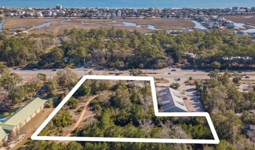 Aerial view of property and surrounding area featu