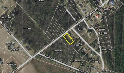 Aerial overview of property's location featuring p