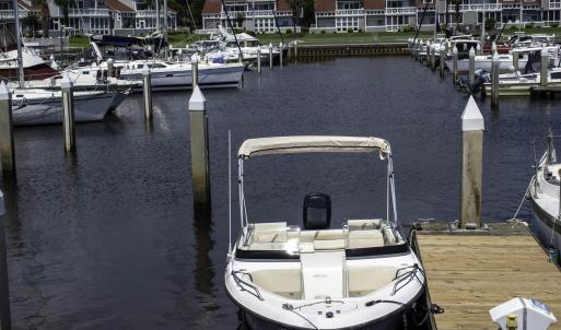 Dock featuring a water view