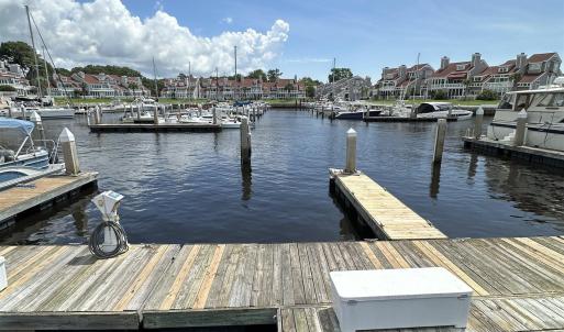 Dock featuring a water view