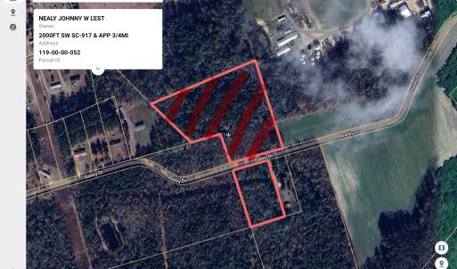 6.49 acre red hatched area is NOT included in the