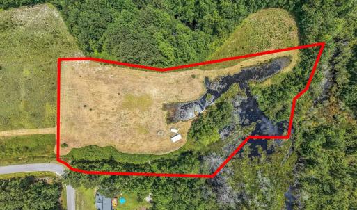 View of property location with property parcel out