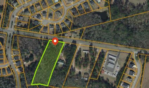 Aerial overview of property's location featuring p