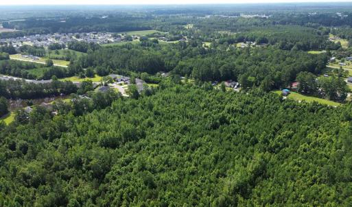 Aerial overview of property's location featuring a