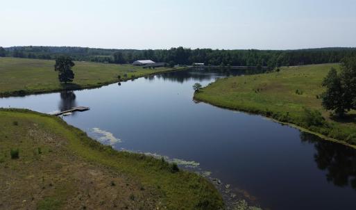 Water view featuring a heavily wooded area