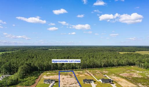 Aerial view of property's location featuring a for