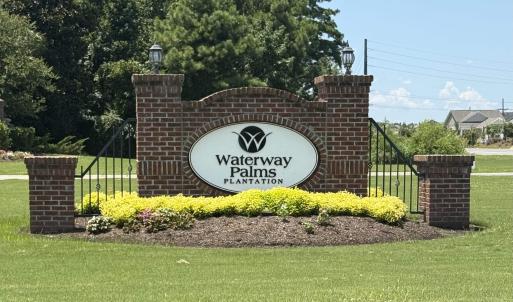 Bird's eye view of a nearby body of water