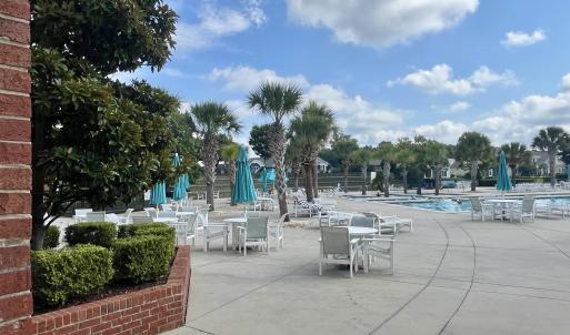 Surrounding community with a lawn