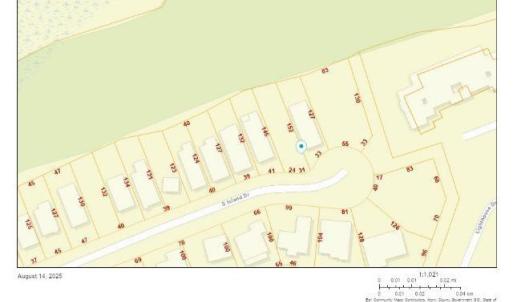 Map of parcels