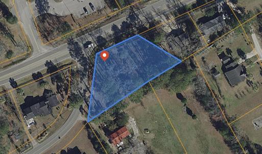 Aerial overview of property's location featuring p