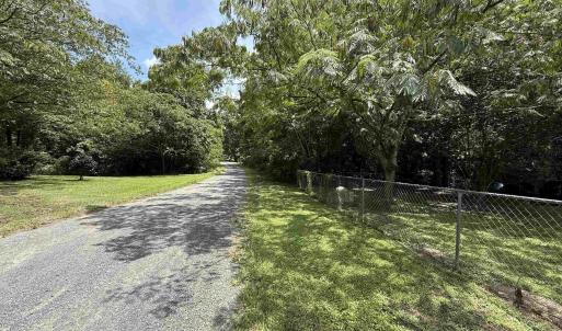 View of road featuring a view of trees