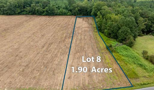 View of rural area featuring property parcel outli
