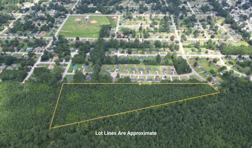 View of property location with property boundaries