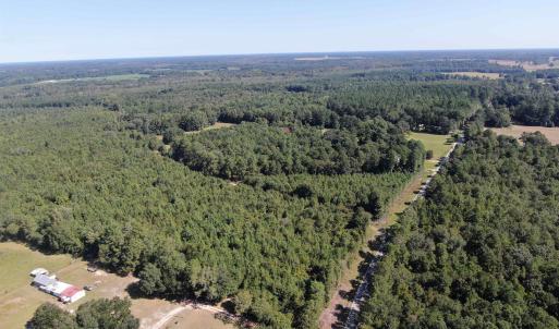 Aerial overview of property's location with a fore