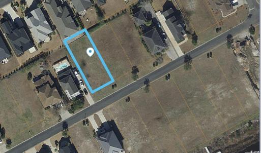 Map / location with property boundaries highlighte