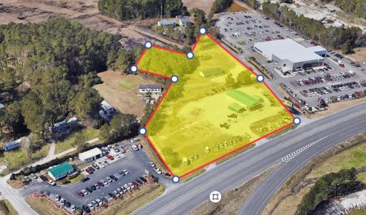 Aerial view of property and surrounding area featu