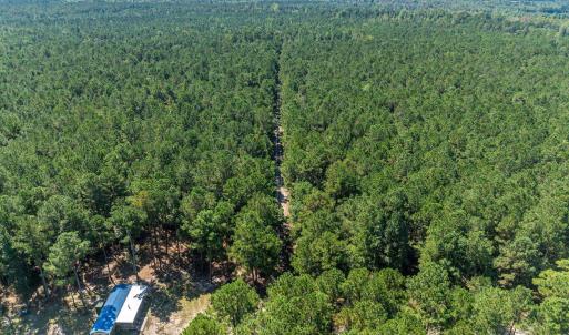 Aerial view of property's location
