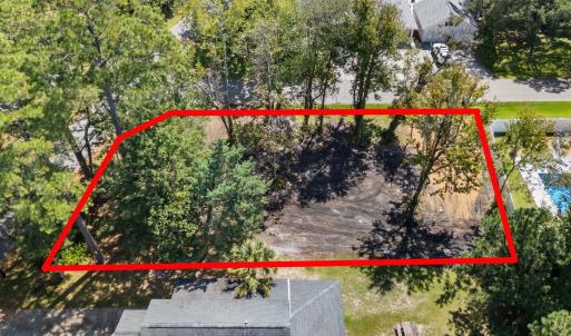 Aerial view of property's location featuring a nea
