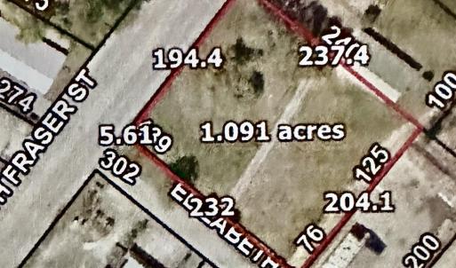 Aerial overview of property's location