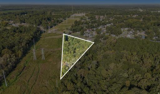 Aerial overview of property's location featuring a