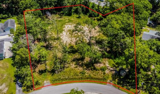 Aerial view of property's location featuring prope