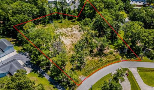 Aerial overview of property's location featuring p