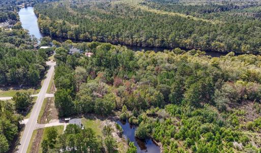 Aerial view of property's location featuring a nea