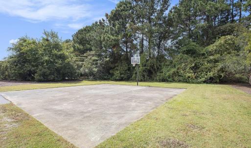 View of basketball court