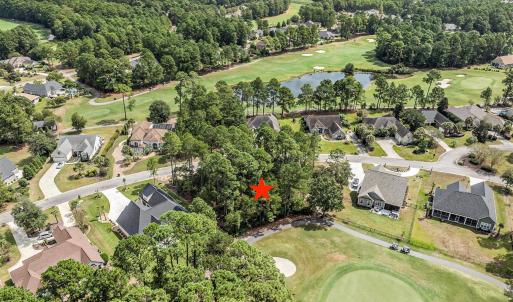 Your new residential lot features 97 feet of golf