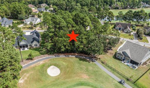 Golf course side of 4036 Girvan Drive