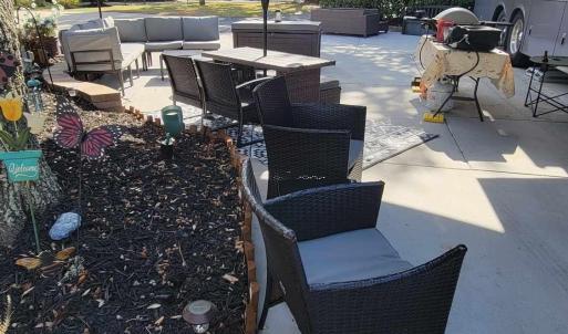 View of patio / terrace with an outdoor hangout ar