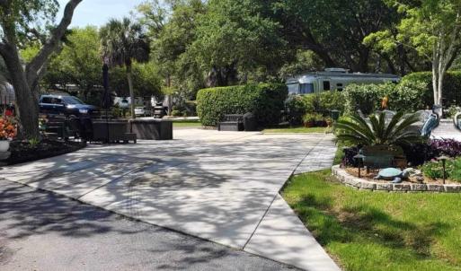 View of asphalt driveway