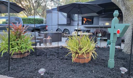 View of yard featuring a patio area