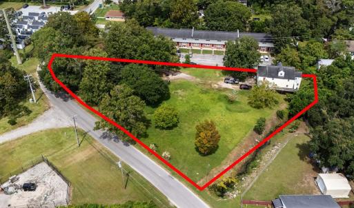 Aerial view of property's location featuring prope