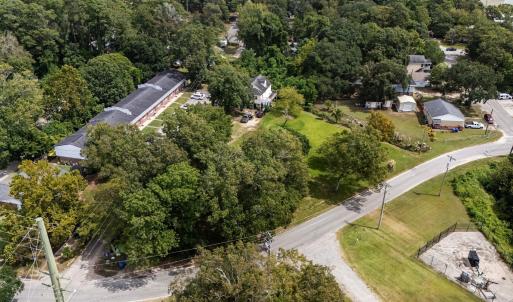 Aerial overview of property's location