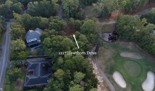Aerial overview of property's location