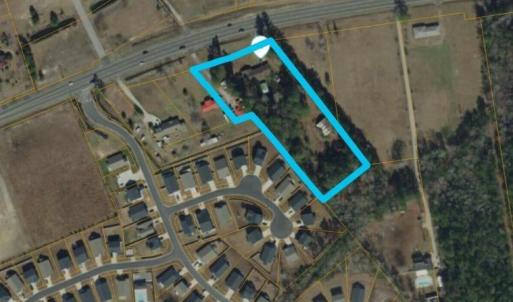 Map of property location with property boundaries