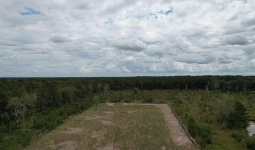 Drone / aerial view of a heavily wooded area