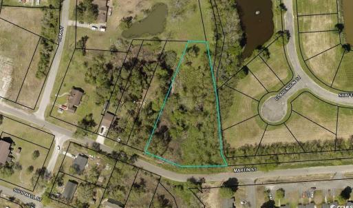Aerial overview of property's location featuring p