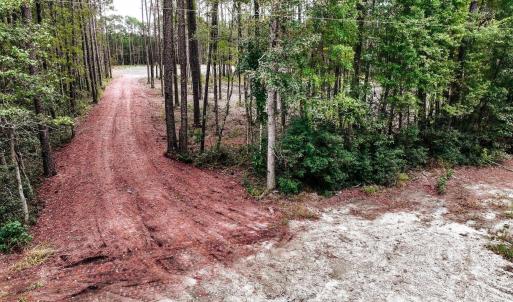 View of shared recorded easement located to the le