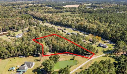 Aerial view of property's location featuring prope