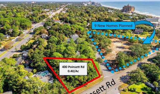 View of property location with property parcel out