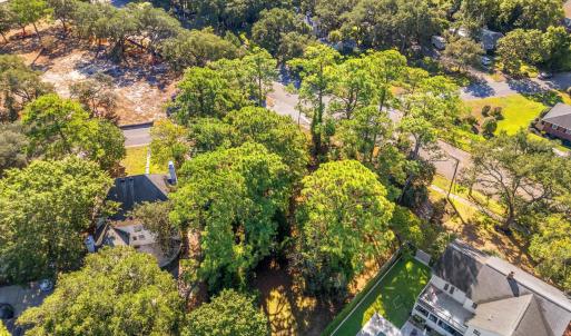 Bird's eye view of a pool area