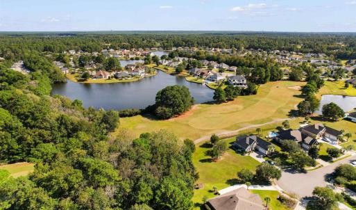 Aerial perspective of suburban area featuring a go