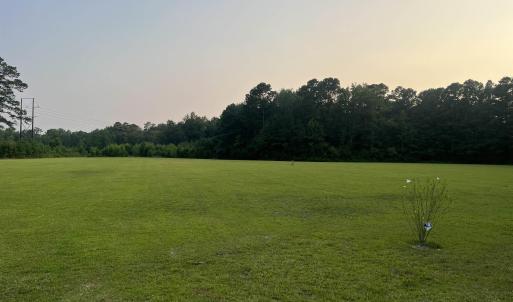 View of green lawn with a view of rural / pastoral