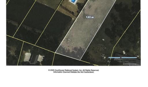 Aerial view of property's location