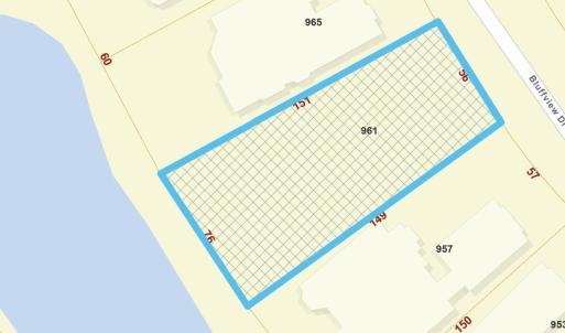 Photo #4 of 961 Bluffview Dr., Myrtle Beach, SC 0.2 acres