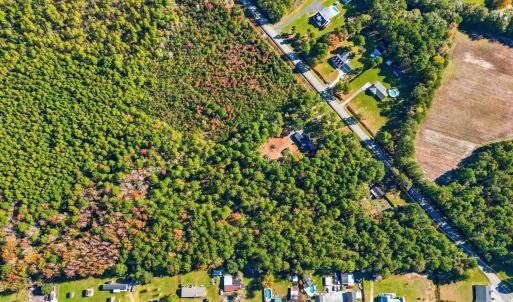 Aerial view of property's location