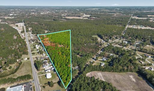 Aerial view of property's location featuring prope