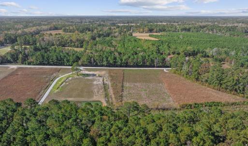 Aerial overview of property's location featuring a